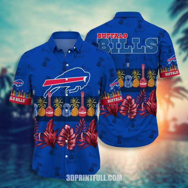 NFL Buffalo Bills Hawaiian Shirt: Short Style Trending Summer Collection, Trendy Aloha