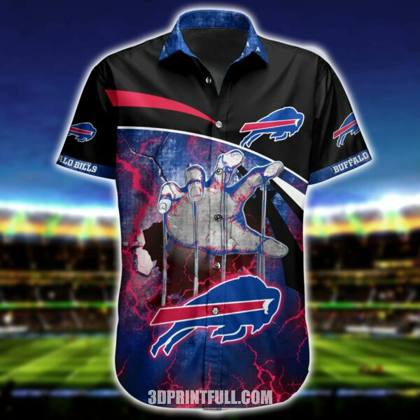 NFL Buffalo Bills Hawaiian Shirt: Short Summer Edition for Men
