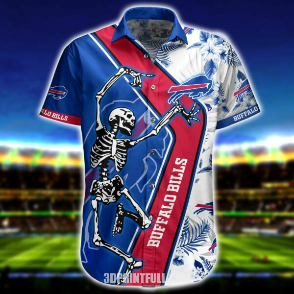 NFL Buffalo Bills Hawaiian Shirt: Short Summer Gift for Fans