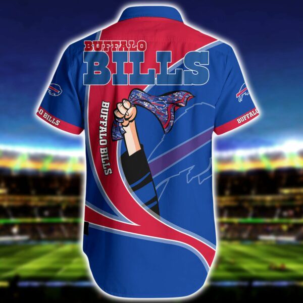 NFL Buffalo Bills Hawaiian Shirt: Short Summer Logo Edition