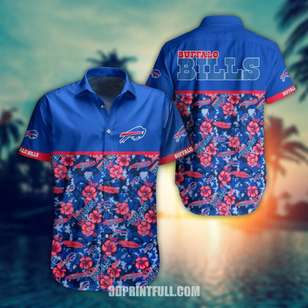 NFL Buffalo Bills Hawaiian Shirt: Trending Style in Summer Collection, Trendy Aloha