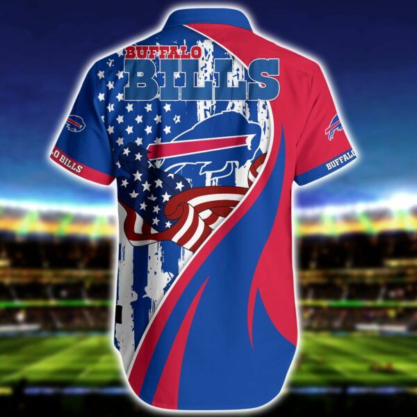 NFL Buffalo Bills Hawaiian Shirts: Short Summer Collection, Trendy Aloha
