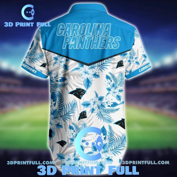 NFL Carolina Panthers Hawaiian Shirt Short 8