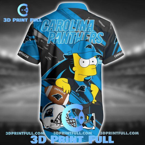 NFL Carolina Panthers Hawaiian Shirt Short Summer Collection Trendy Aloha