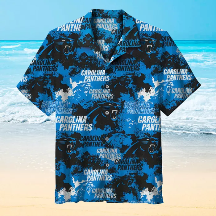 NFL Carolina Panthers Hawaiian Shirt Sleeve Shirt