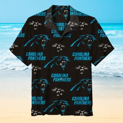 NFL Carolina Panthers Logo Hawaiian Shirt For Man & Women