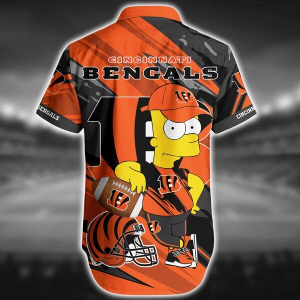 NFL Cincinnati Bengals Hawaiian Shirt Short For Fans 10