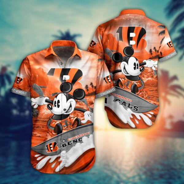 NFL Cincinnati Bengals Hawaiian Shirt Trending Summer Collection Trendy Aloha