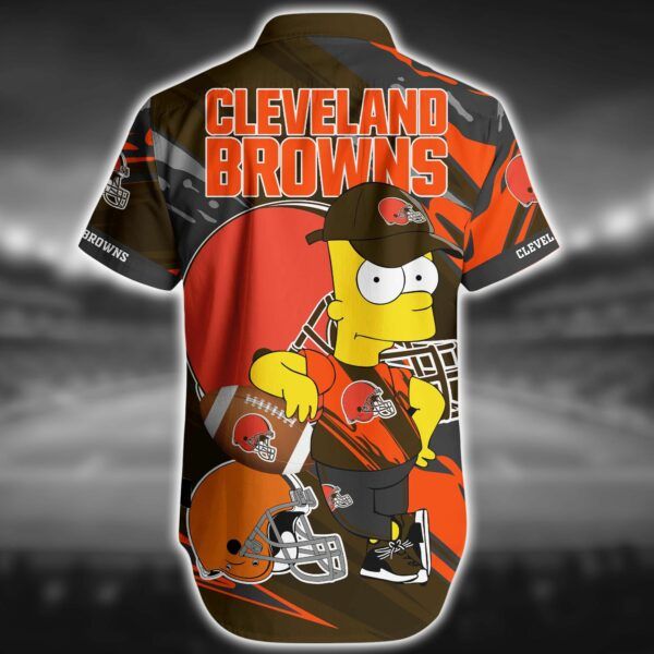 NFL Cleveland Browns Hawaiian Shirt Short For Fans