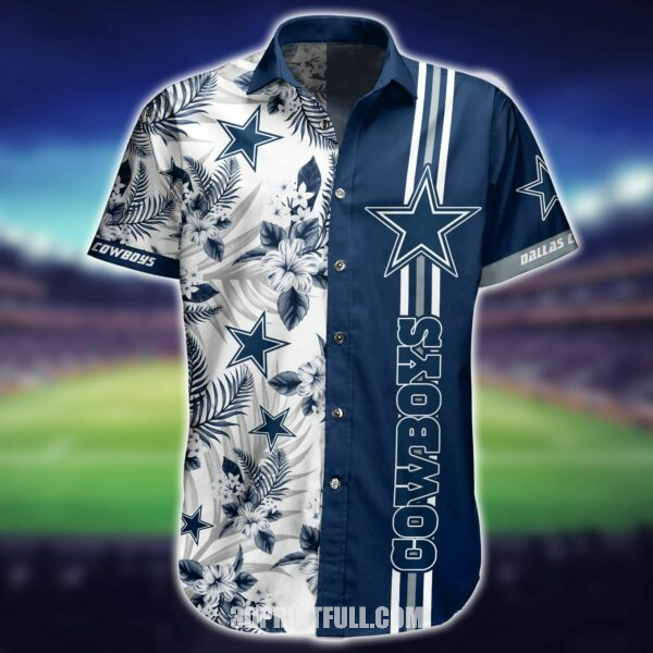 NFL Dallas Cowboys Hawaiian Shirt Shorts Summer Trending NFL Dallas Cowboys Hawaiian Shirt Shorts Summer Trending
