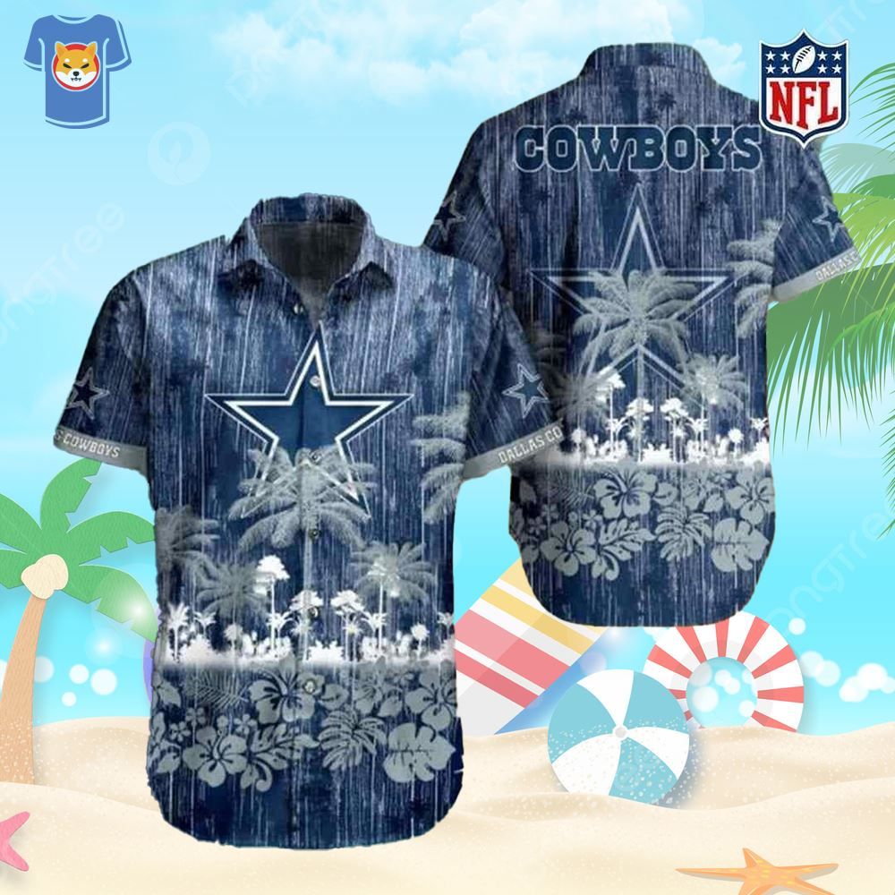 NFL Dallas Cowboys Hawaiian Shirt Summer Vacation Gift
