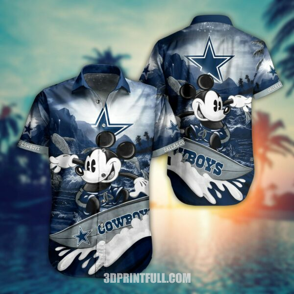 NFL Dallas Cowboys Hawaiian Shirt Trending Summer Collection Trendy Aloha