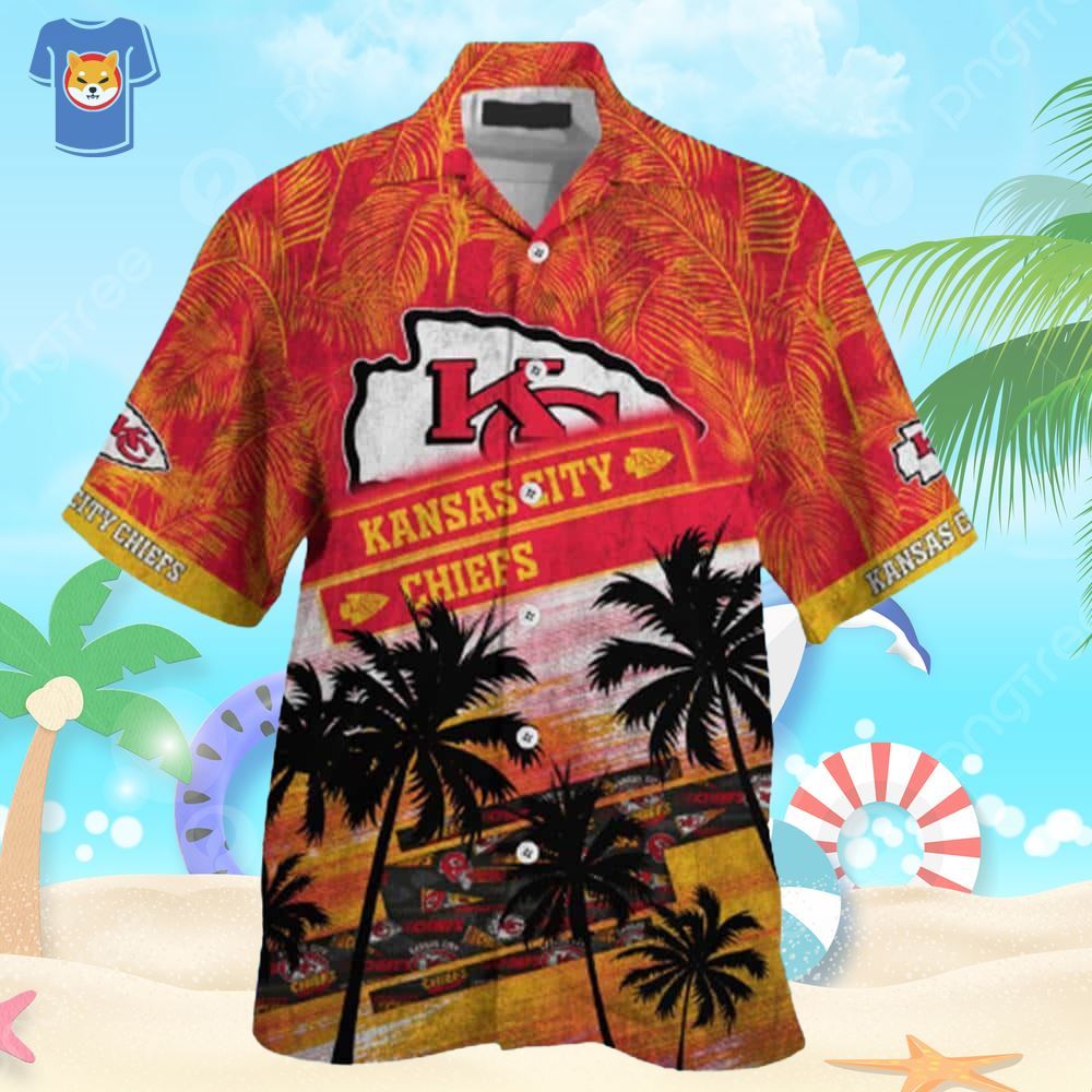NFL Kansas City Chiefs Hawaiian Shirt Beach Lovers Gift