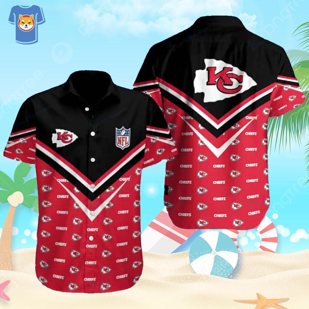 NFL Kansas City Chiefs Hawaiian Shirt Beach Lovers Gift For Sport Fans