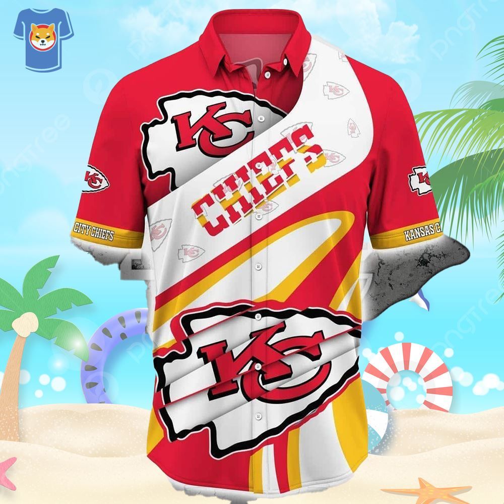 NFL Kansas City Chiefs Hawaiian Shirt Gift For Football Fans