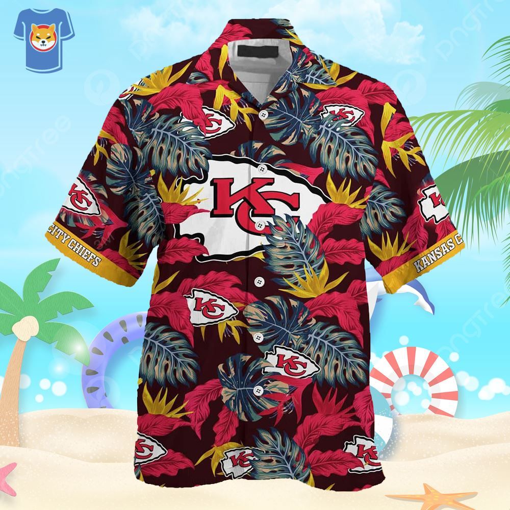 NFL Kansas City Chiefs Hawaiian Shirt Stress Blessed Obsessed