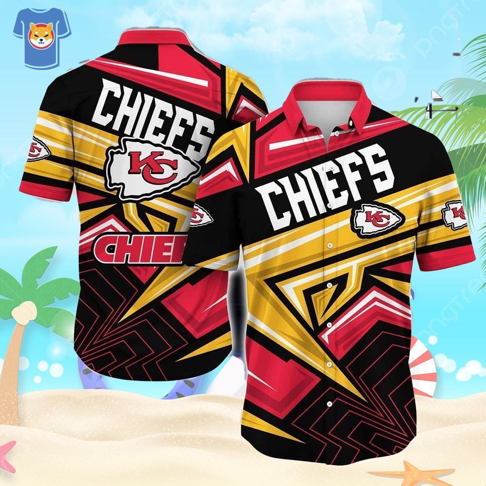 NFL Kansas City Chiefs Hawaiian Shirt Summer Beach Gift