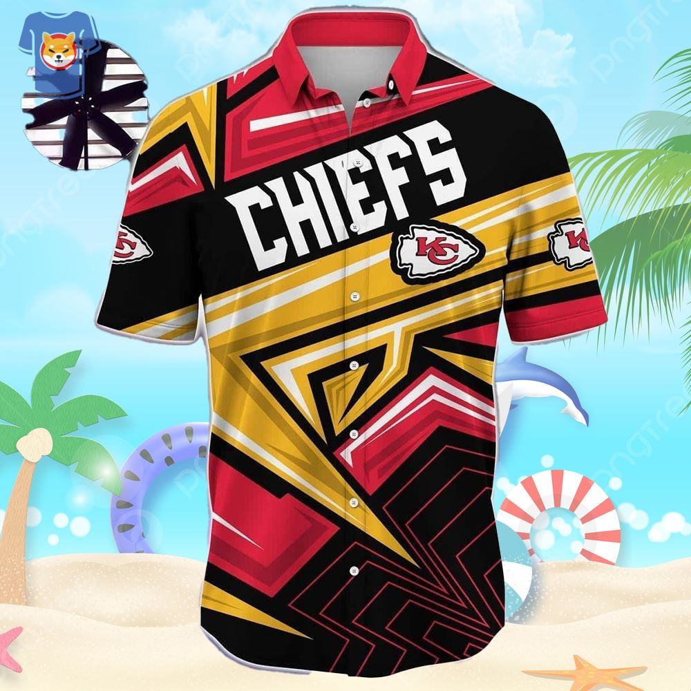 NFL Kansas City Chiefs Hawaiian Shirt Summer Beach Gift