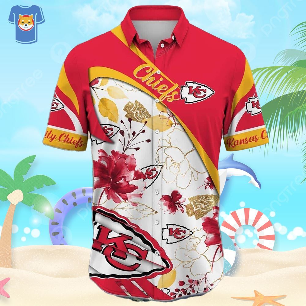 NFL Kansas City Chiefs Hawaiian Shirt Summer Gift For Friend