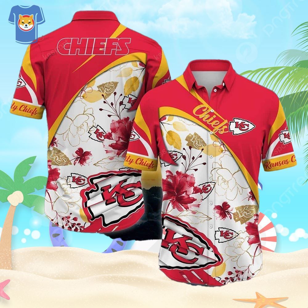 NFL Kansas City Chiefs Hawaiian Shirt Summer Gift For Friend