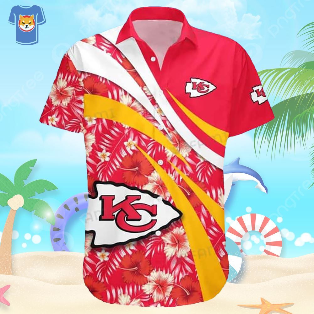 NFL Kansas City Chiefs Hawaiian Shirt Trendy Summer Gift