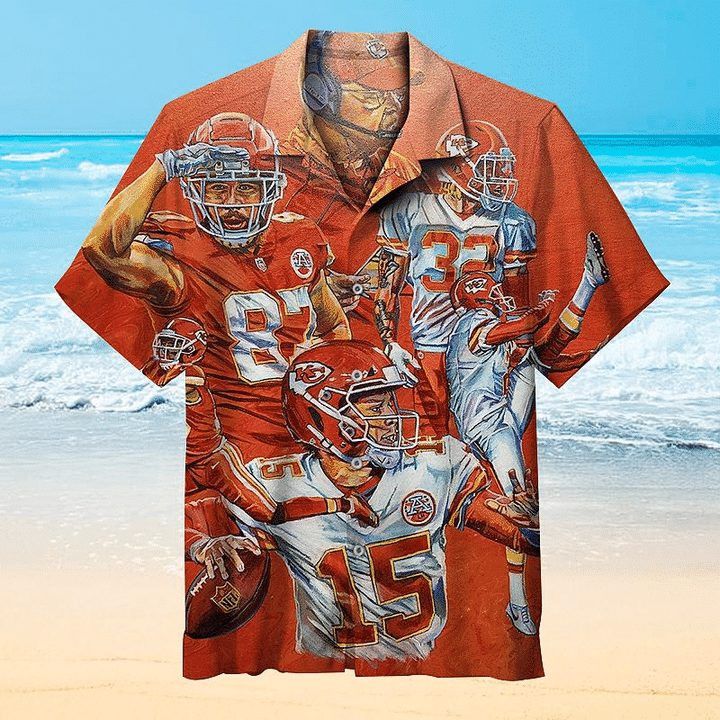 NFL Kansas City Chiefs Legends New Design Hawaiian Shirt