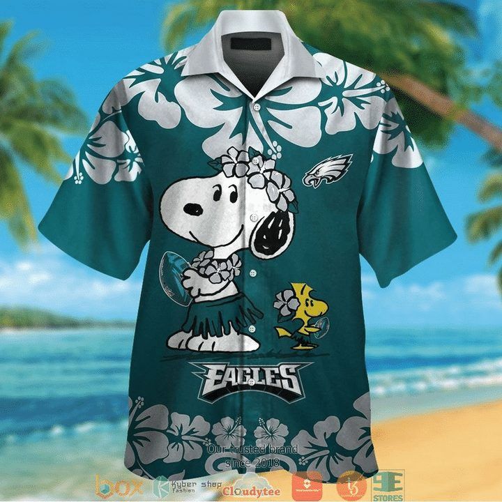 NFL Philadelphia Eagles Snoopy Version Hawaiian Shirt