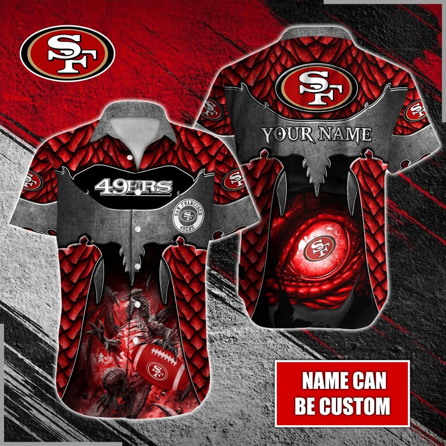 NFL San Francisco 49Ers Men Hawaiian Shirt