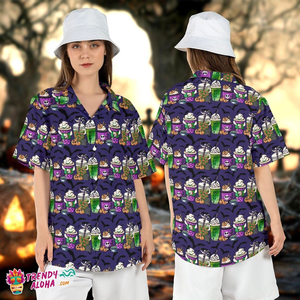 Nightmare Before Xmas Coffee Pumpkin Spice Jack Oogie Shirt