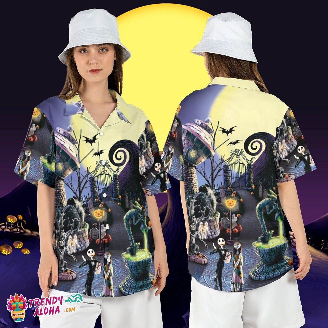 Nightmare Before Xmas Halloween Jack Sally Oogie Boogie