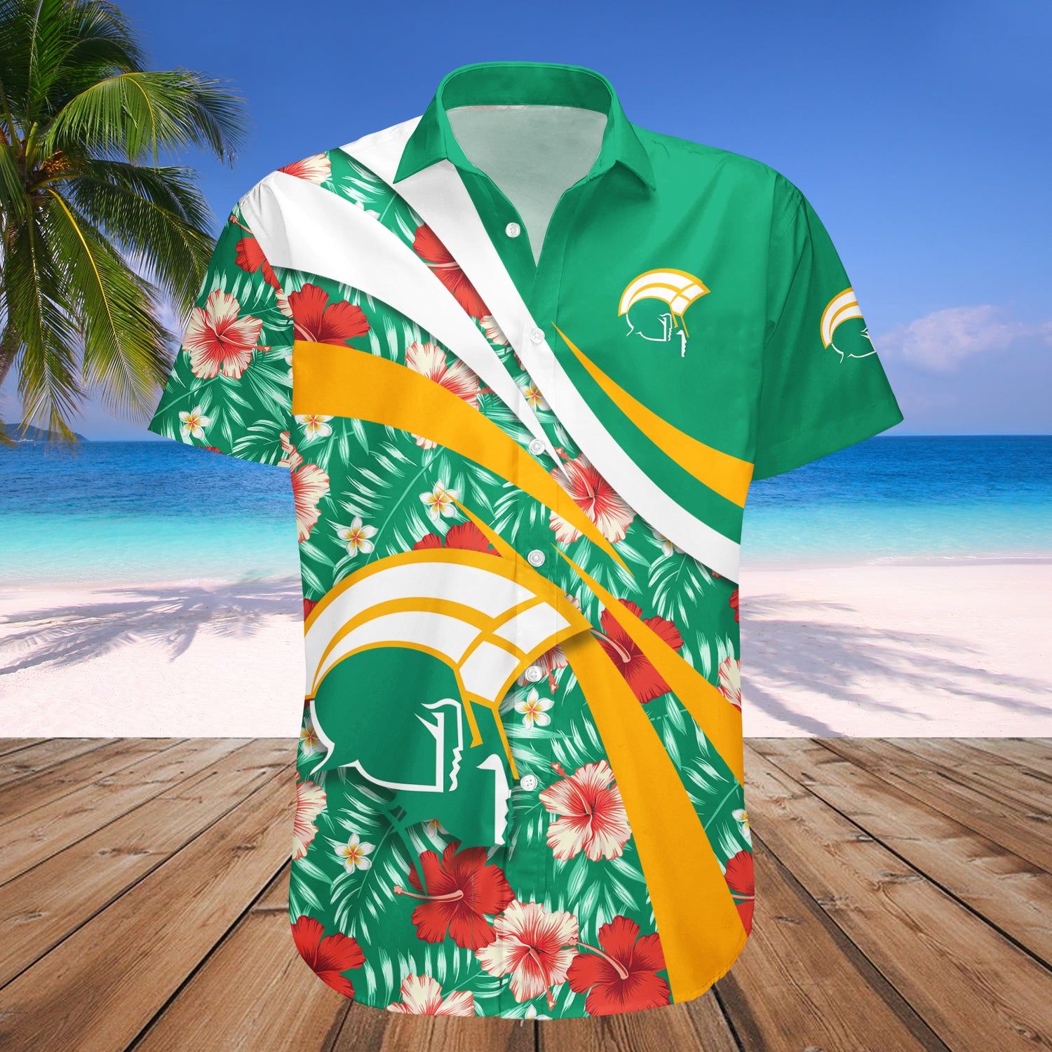 Norfolk State Spartans Hawaii Shirt Hibiscus Sport Style – NCAA