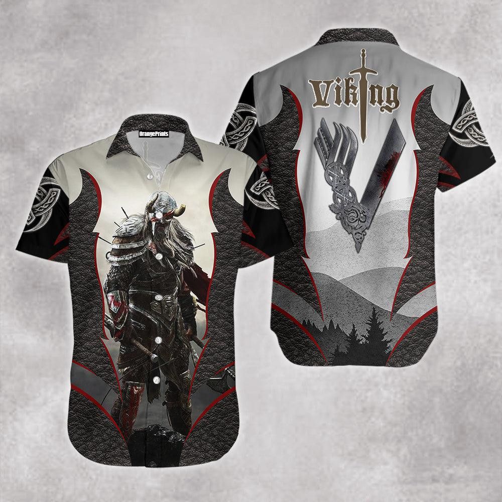 Norse Legends Brought Alive in Viking Hawaiian Shirt