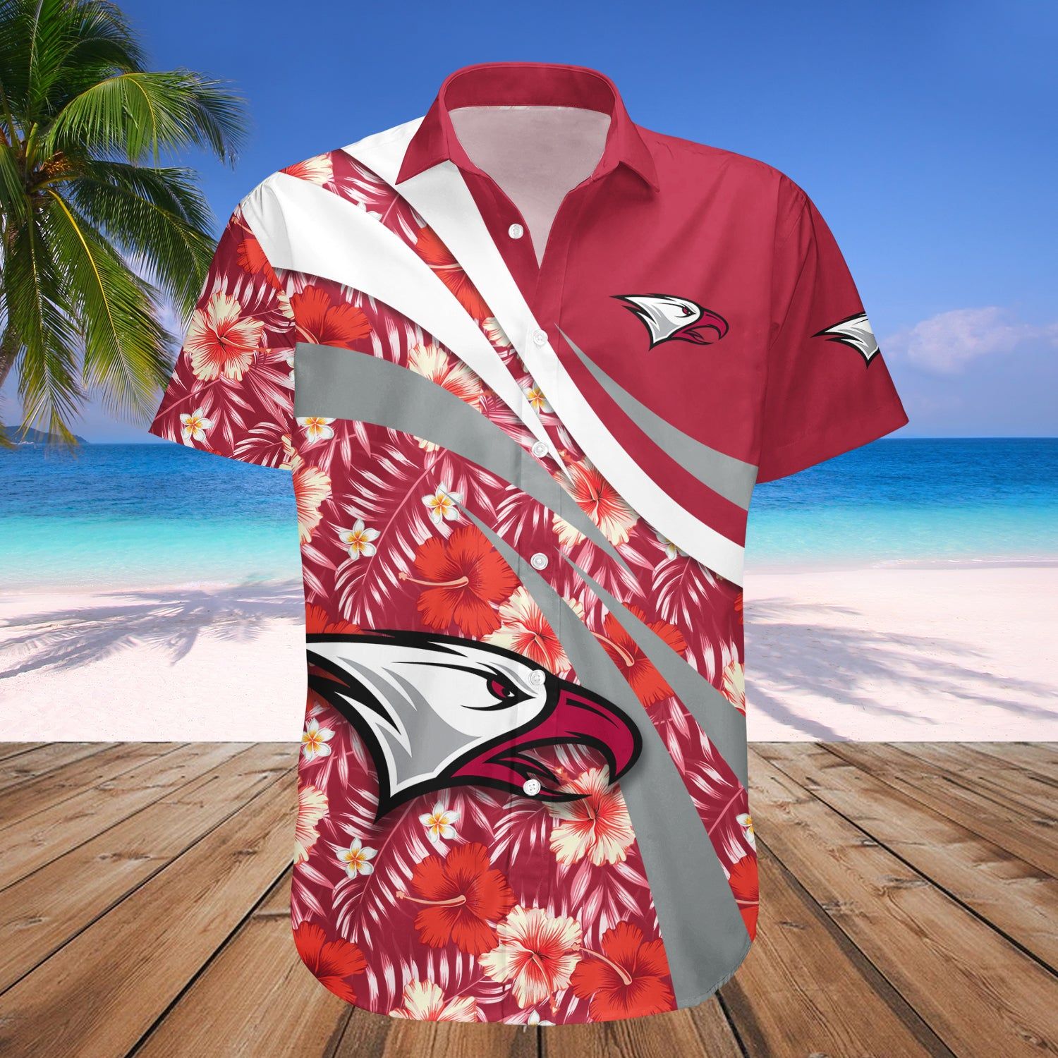 North Carolina Central Eagles Hawaii Shirt Hibiscus Sport Style – NCAA