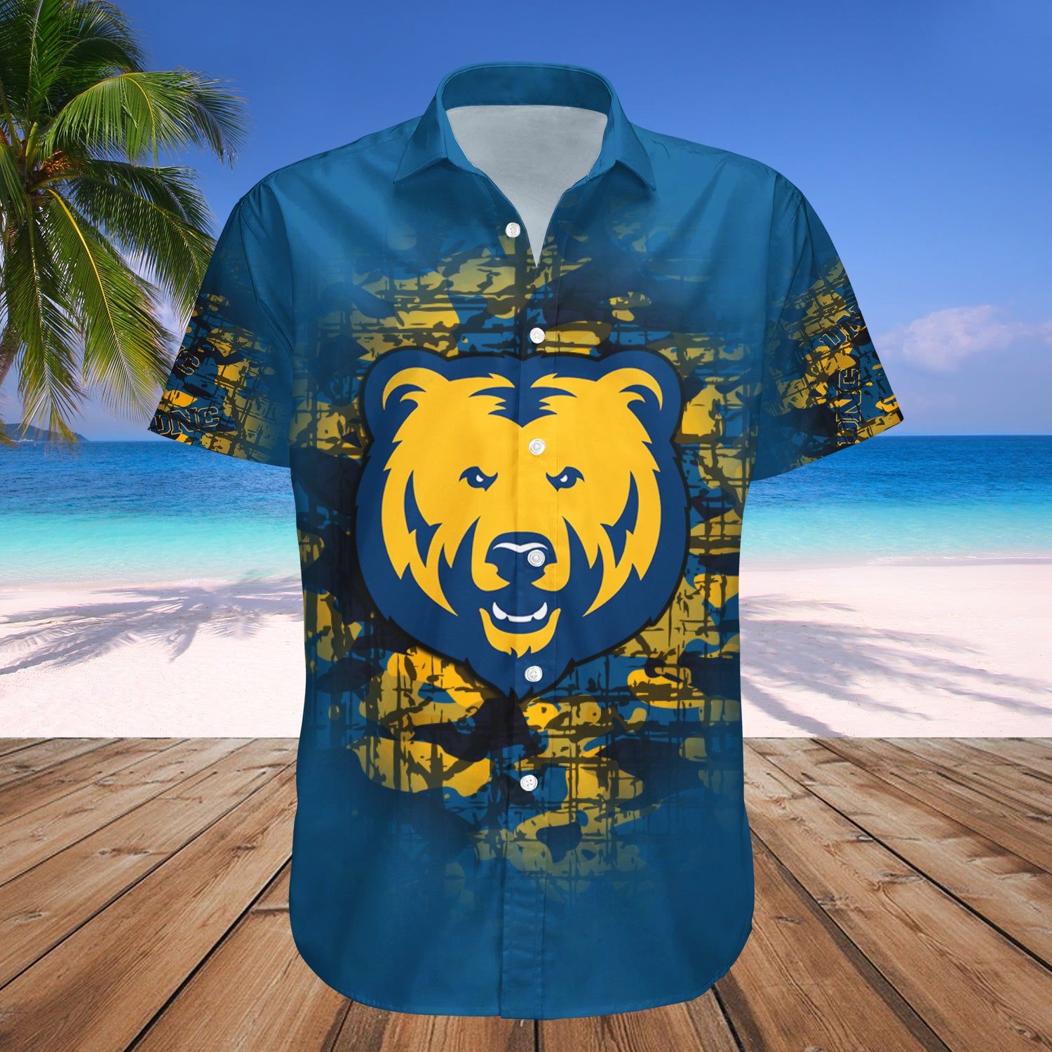 Northern Colorado Bears Hawaii Shirt Camouflage Vintage – NCAA