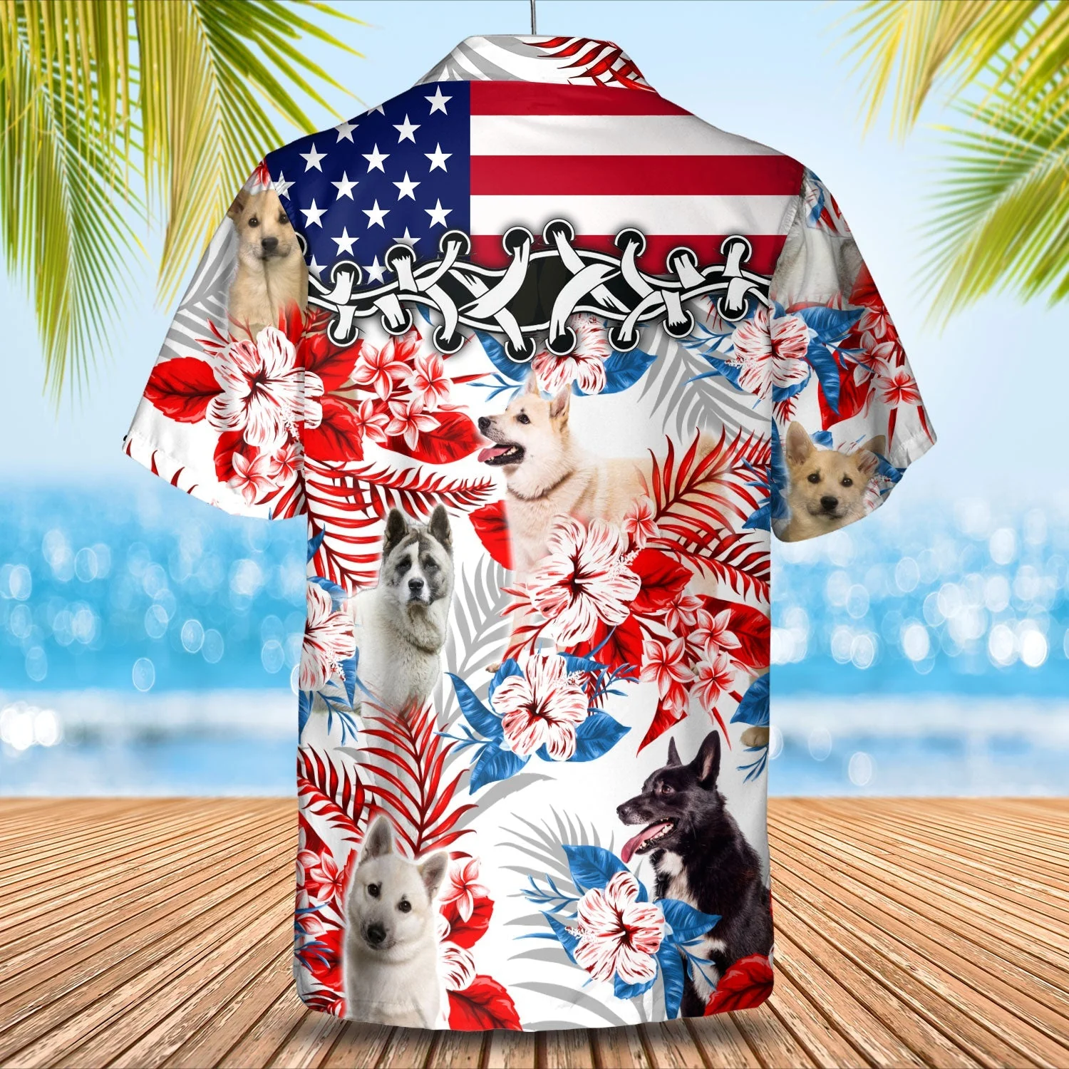 Norwegian Buhund Trendy Hawaiian Shirt – Summer Aloha Shirt, Trendy Hawaiian Shirt For Men And Women
