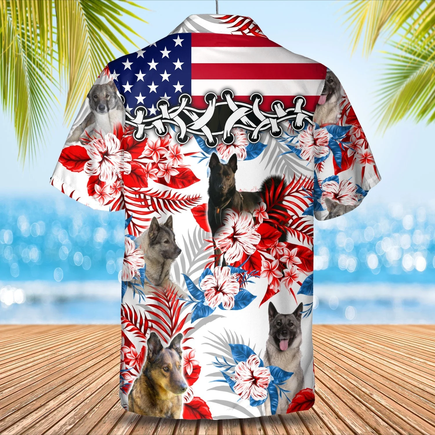 Norwegian Elkhound Trendy Hawaiian Shirt – Summer Aloha Shirt, Trendy Hawaiian Shirt For Men And Women