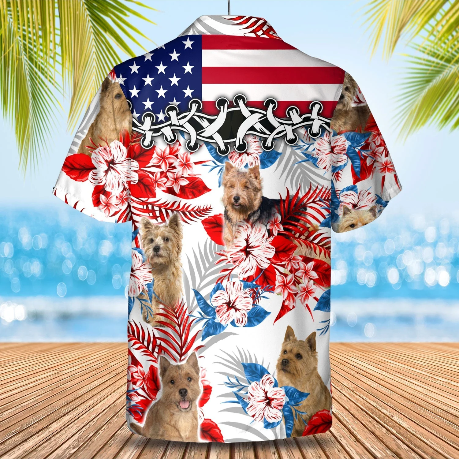 Norwich Terrier Trendy Hawaiian Shirt – Summer Aloha Shirt, Trendy Hawaiian Shirt For Men And Women