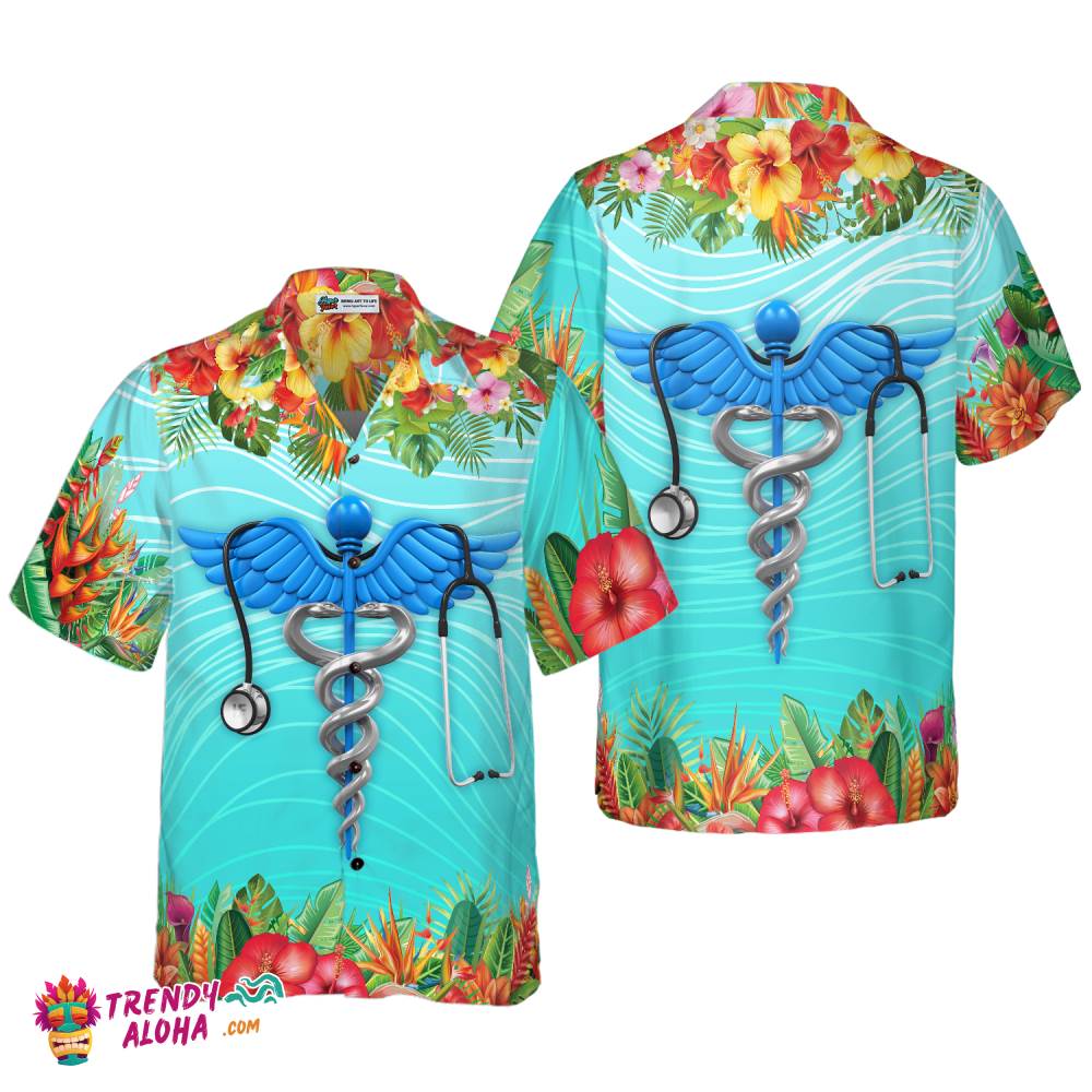 Nurse Hawaiian Shirt Hawaiian Shirt Nurse Hawaiian Shirt Hawaiian Shirt