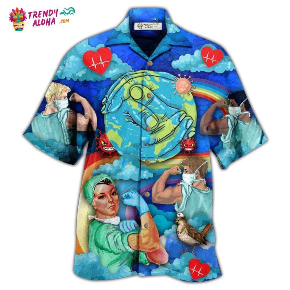 Nurse Never Underestimate Who Survived Hawaiian Shirt – Trendy Aloha Nurse Never Underestimate Who Survived Hawaiian Shirt – Trendy Aloha