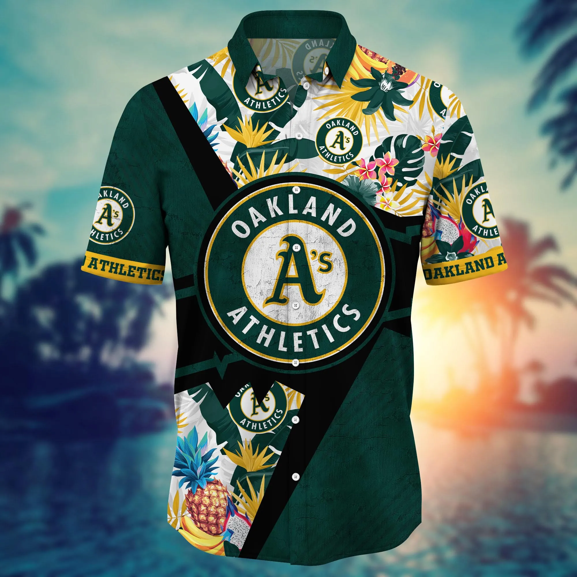 Oakland Athletics MLB Hawaiian Shirt June Aloha Shirt