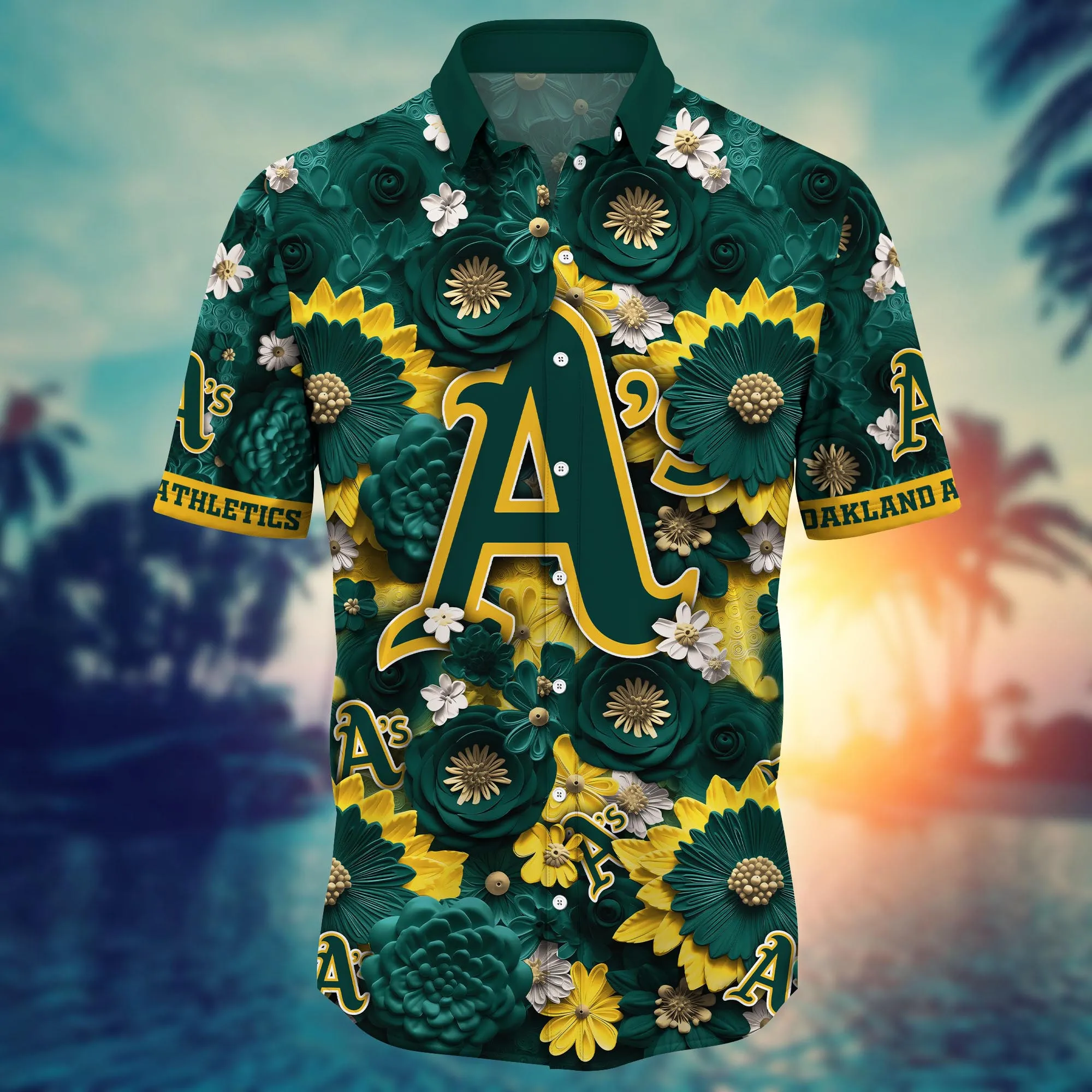 Oakland Athletics MLB Hawaiian Shirt Trending For This Summer Customize Shirt Any Team