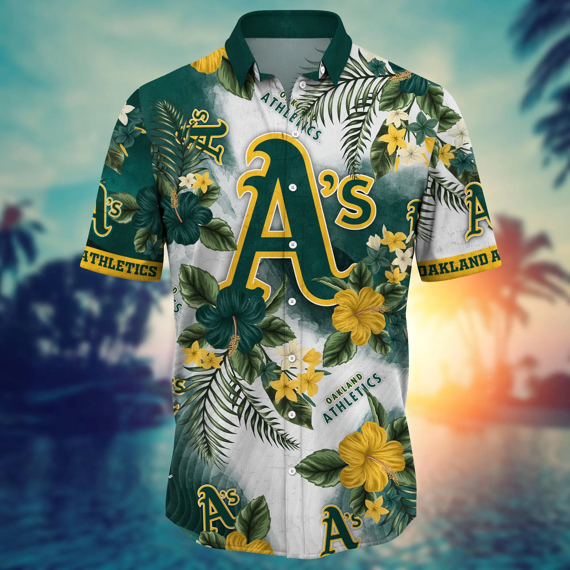 Oakland Athletics MLB Hawaiian Shirt Warmthtime Aloha Shirt