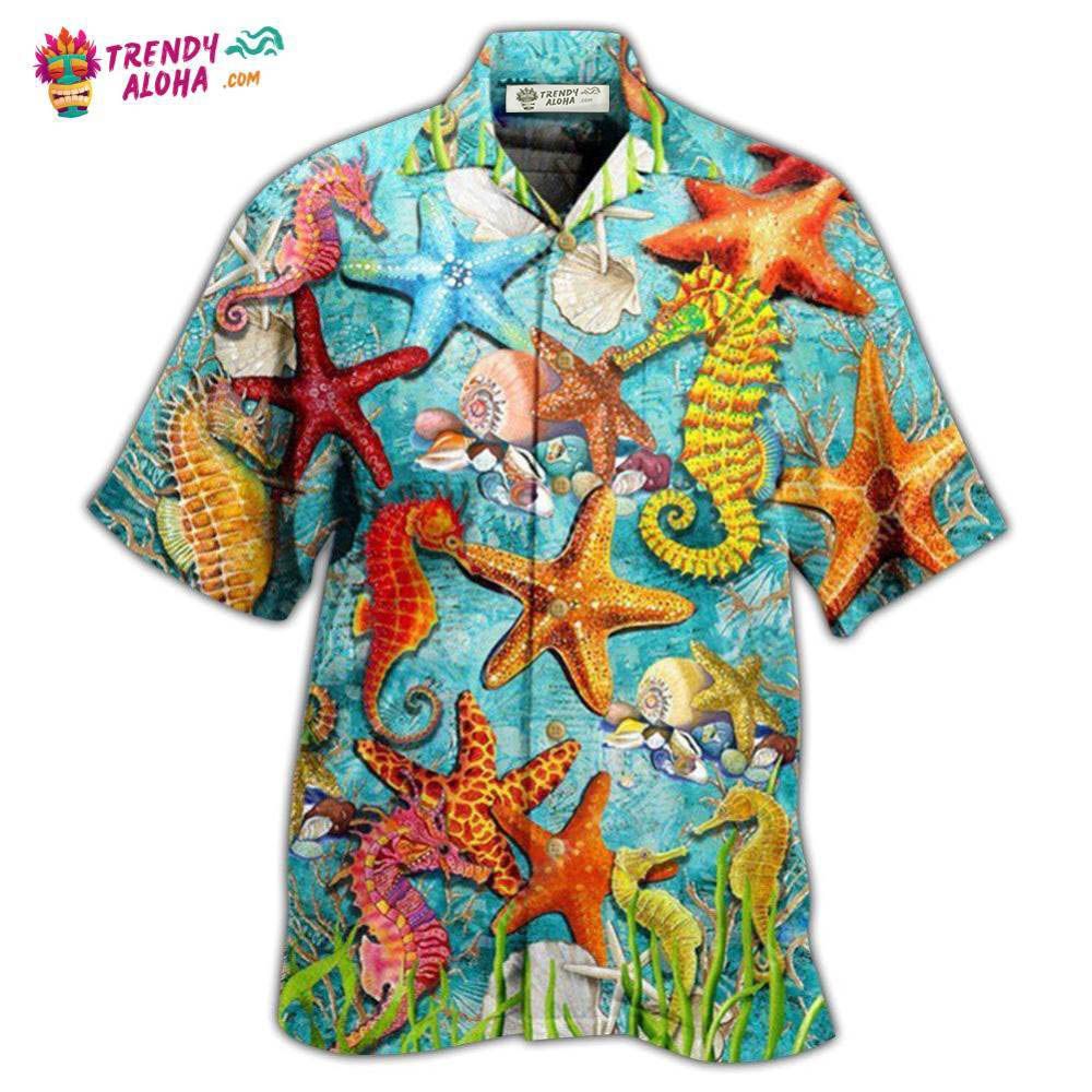 Ocean Every Seashell Has A Story Hawaiian Shirt – Trendy Aloha Ocean Every Seashell Has A Story Hawaiian Shirt – Trendy Aloha