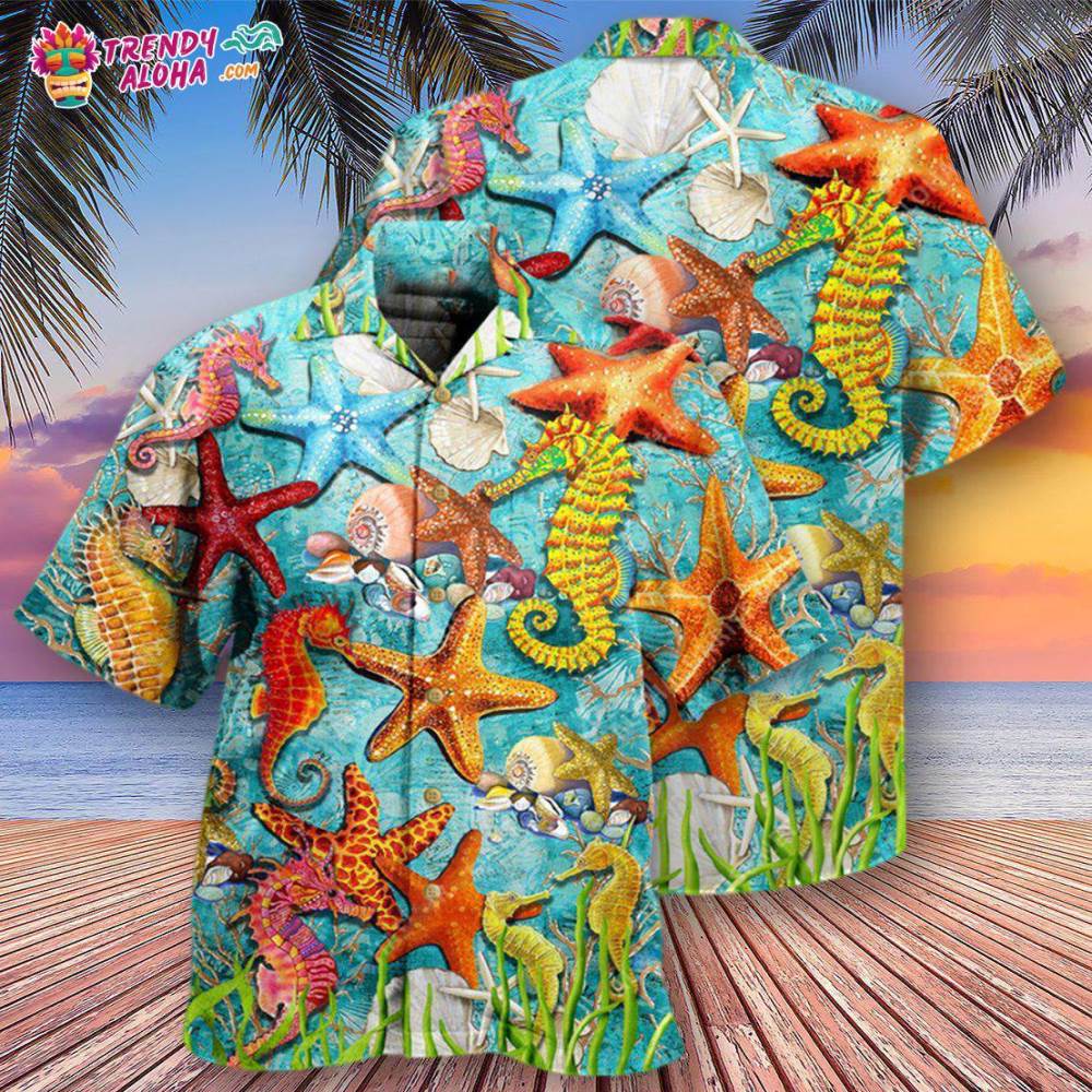 Ocean Every Seashell Has A Story Hawaiian Shirt – Trendy Aloha