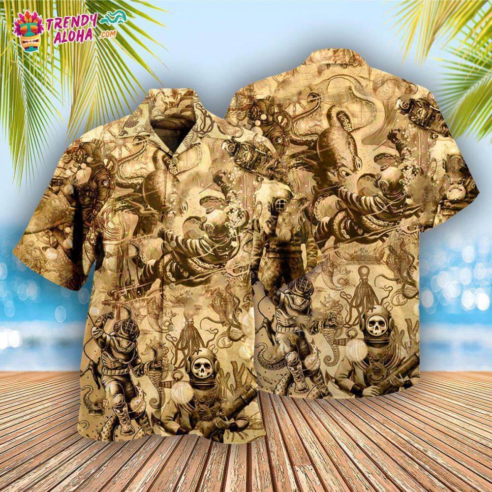 Ocean Life Is A Beach Then You Dive To Discovery Hawaiian Shirt – Trendy Aloha