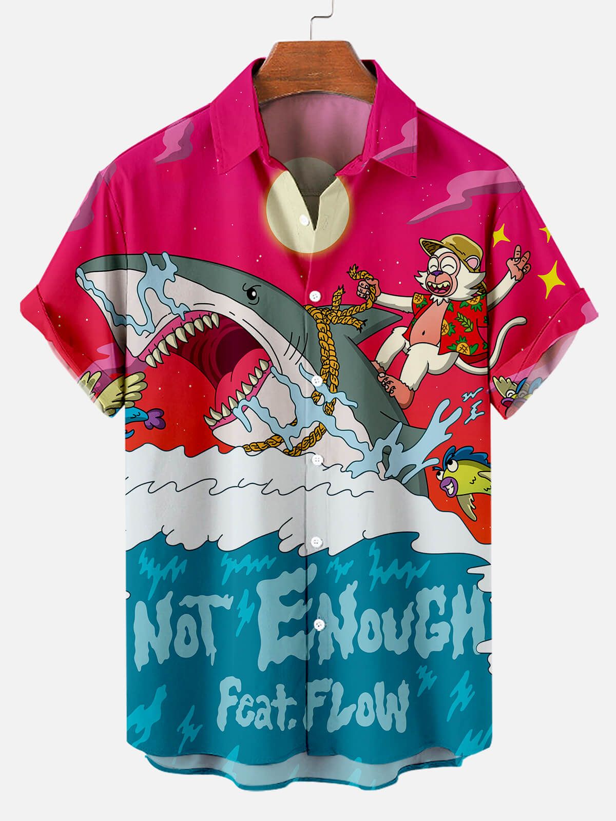 Ocean Predator: Great White Shark Hawaiian Shirt Ocean Predator: Great White Shark Hawaiian Shirt