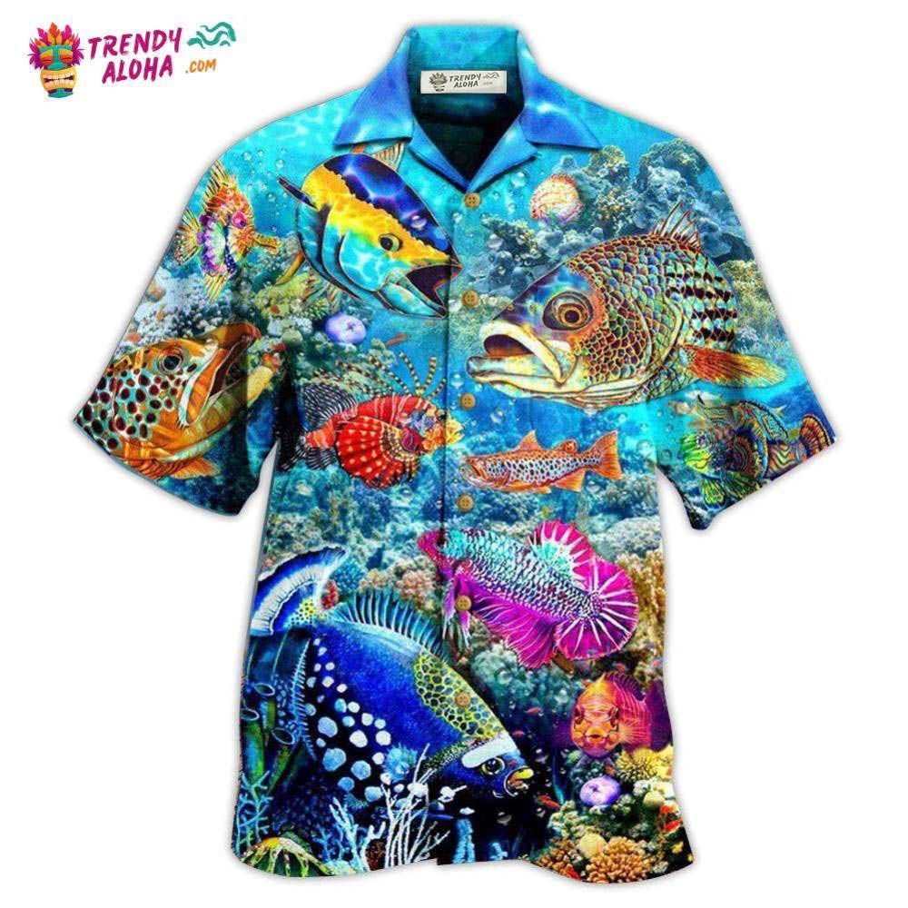 Ocean The Treasure Under The Waves Hawaiian Shirt – Trendy Aloha