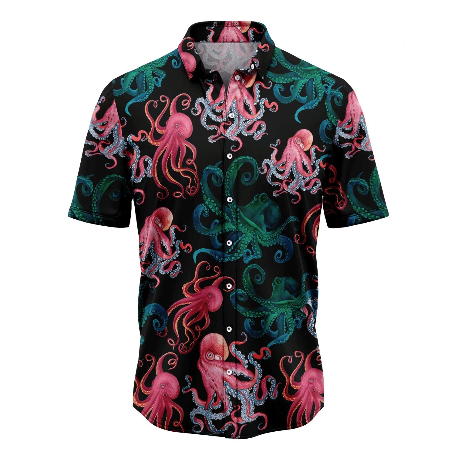 Octopus Party Aloha Beach Hawaiian Threads for Men