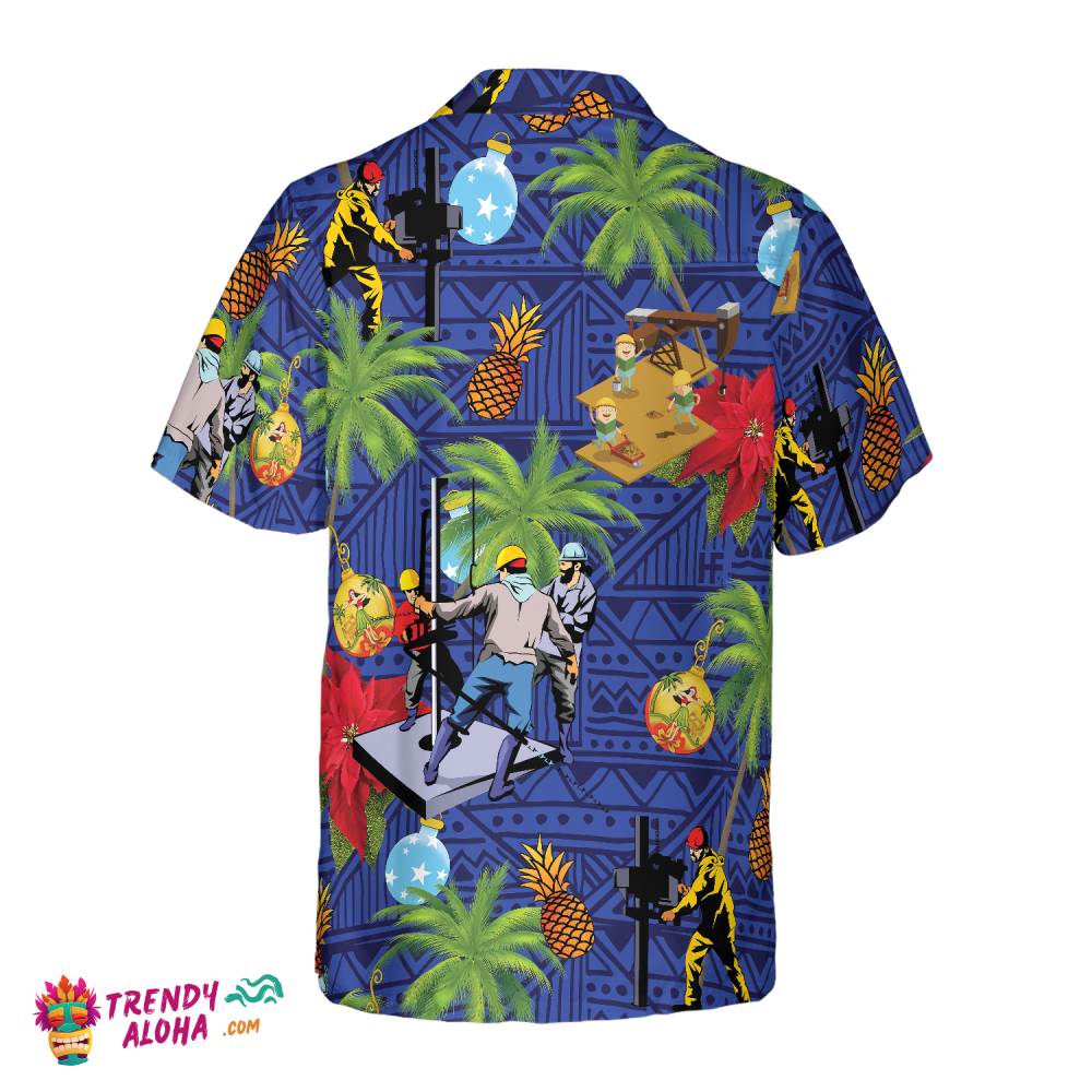 Oil Field Life Hawaiian Shirt