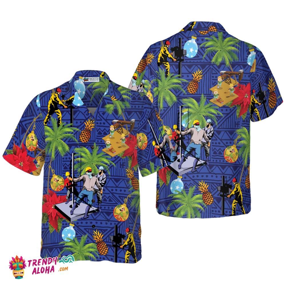 Oil Field Life Hawaiian Shirt